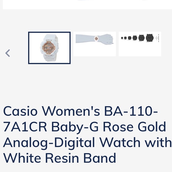 (1) G SHOCK WATCH (2) BABY G SHOCK WATCHES ALL THREE ARE SOLD SEPARATELY 👈🏽 - Picture 4 of 5